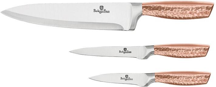 Conjunto de 3 Facas (Rose Gold) - BERLINGER HAUS