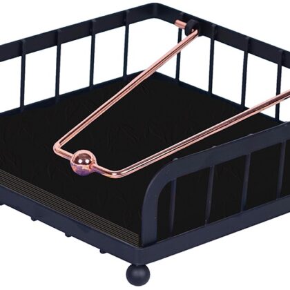 Porta-Guardanapos (Black Rose Collection) - BERLINGER HAUS