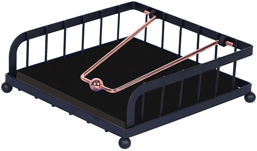 Porta-Guardanapos (Black Rose Collection) - BERLINGER HAUS