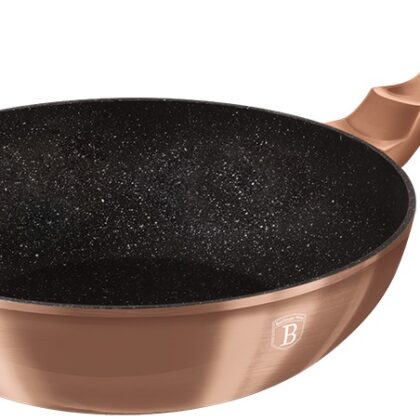Frigideira Wok 28cm (Rose Gold Collection) - BERLINGER HAUS