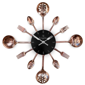 Rel?gio de Cozinha (Black & Rose Gold Collection) - BERLINGER HAUS