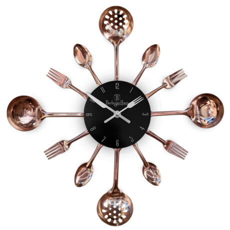 Relógio de Cozinha (Black & Rose Gold Collection) - BERLINGER HAUS