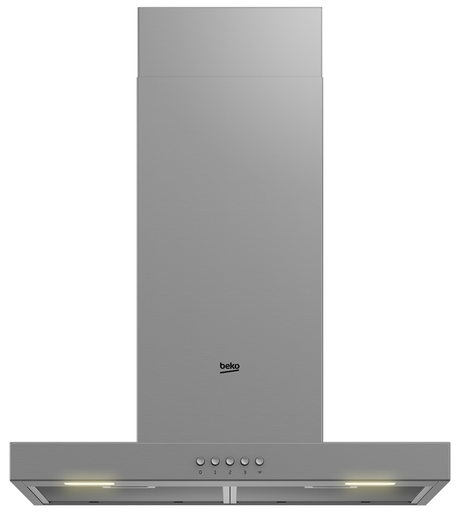 Exaustor Chaminé BHCB61622BXH 613m³/h (Inox) - BEKO