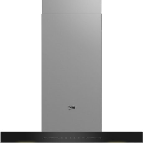 Exaustor Chaminé BHCB66641BBHS 710m³/h (Preto/Inox) - BEKO