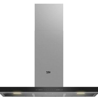 Exaustor Chaminé BHCB96641BBHS 430m³/h (Preto) - BEKO
