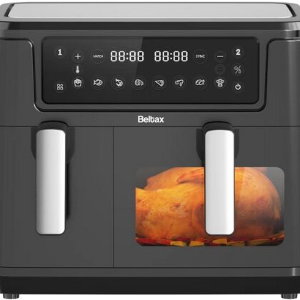 Fritadeira Air Fryer Dupla 9,5L 2400W - BELTAX