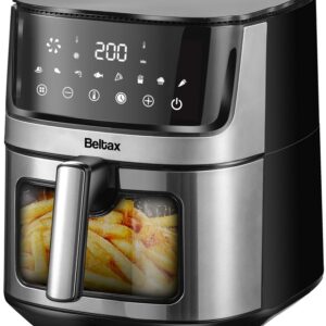 Fritadeira Air Fryer 8L 2000W (Inox) - BELTAX