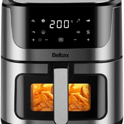 Fritadeira Air Fryer 8L 1800W (Inox) - BELTAX