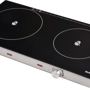 Placa Vitrocerâmica Dupla 2800W (Inox) - BELTAX