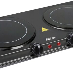 Placa Vitrocer?mica Dupla 2000W (Preto) - BELTAX