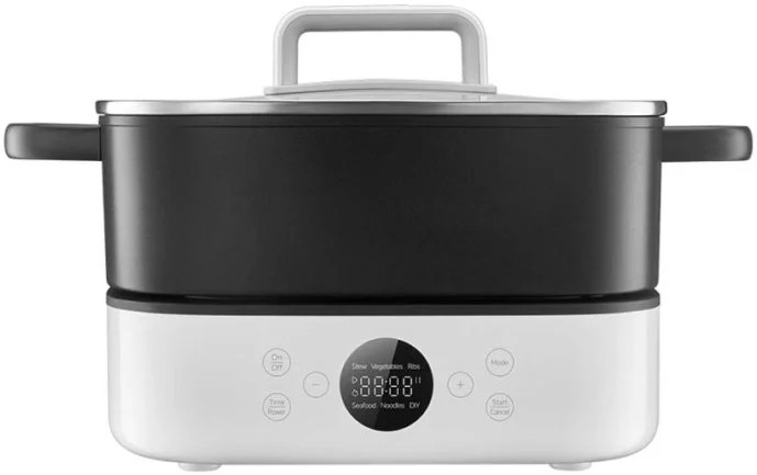 Cozedor Multifunções Hot Pot Cooker 6L 2000W (Preto/Branco) - XIAOMI