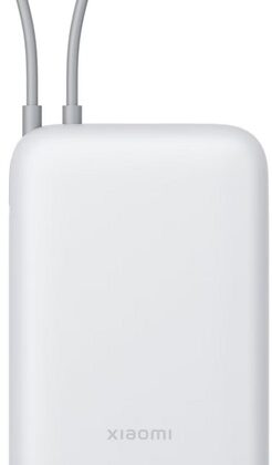 PowerBank 20000mAh c/ Cabo USB-C (Branco) - XIAOMI