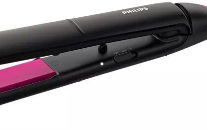 Alisador de Cabelo BHS375/00 (Preto/Rosa) - PHILIPS