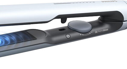 Alisador de Cabelo Series 5000 Warm (Preto/Branco) - PHILIPS