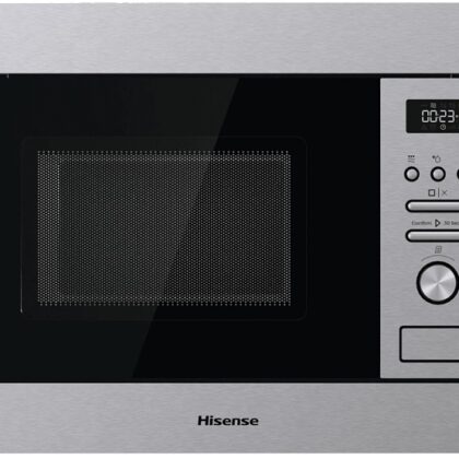 Microondas de Encastre c/ Grill BIM320G41X 20L 800W (Inox) - HISENSE