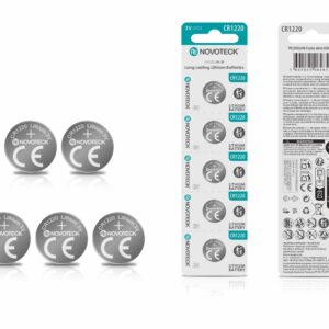 Bateria de Lítio CR1220 3V – Pack com 5 Unidades BL-24