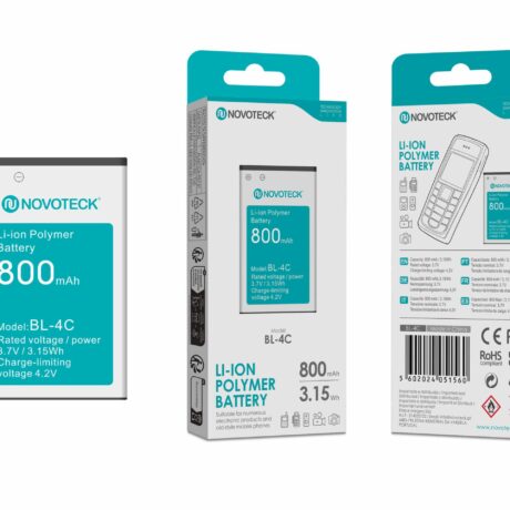 Bateria Li-ion Polymer BL-4C 800mAh 3,7V