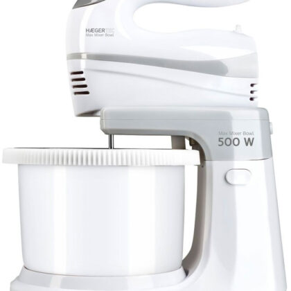 Batedeira Max Mixer Bowl 500W c/ Taça (Branco) - HAEGER