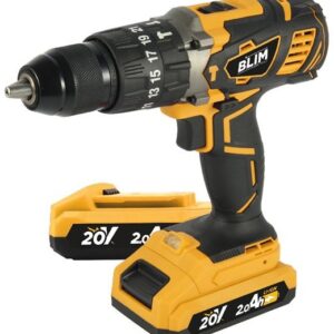 Berbequim de Percuss?o s/ Fios 20V c/ 2 Baterias 2Ah - BLIM