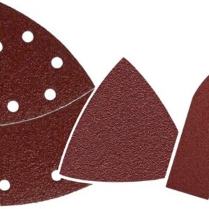Pack 9x Lixas GR40 Velcro p/ Lixadora BL0137 – BLIM