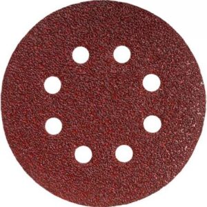 Pack 10x Lixas Redondas 150mm GR60 Velcro p/ Lixadora BL0136 - BLIM