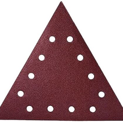 Pack 5x Lixas Triângulares GR80 Velcro p/ Lixadora BL0223 - BLIM
