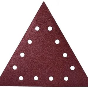 Pack 5x Lixas Triangulares GR120 Velcro p/ Lixadora BL0223 - BLIM