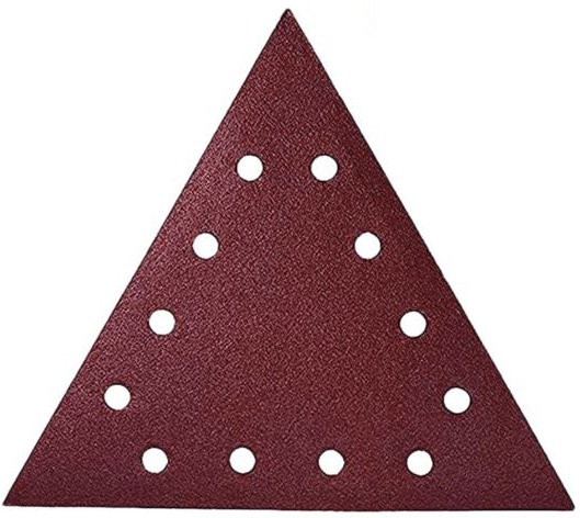 Pack 5x Lixas Triangulares GR120 Velcro p/ Lixadora BL0223 - BLIM