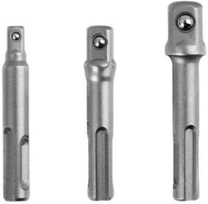 Pack 3x Adaptadores SDS-PLUS p/ Martelos Perfuradores - BLIM