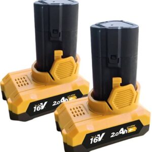 Pack 2x Baterias 16V 2Ah p/ Ferramentas Elétricas - BLIM