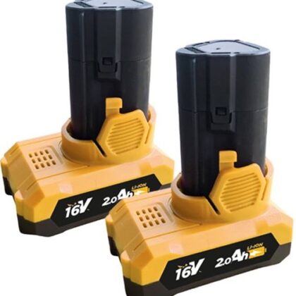 Pack 2x Baterias 16V 2Ah p/ Ferramentas Elétricas - BLIM