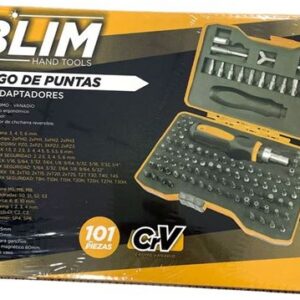Chave Revers?vel c/ 101 Bit?s + Adaptadores - BLIM