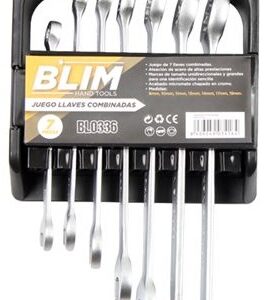 Pack 7x Chaves de Bocas Combinadas - BLIM