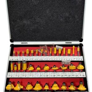Conjunto de 35 Fresas 6mm p/ Madeira - BLIM