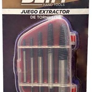 Pack 5x Brocas p/ Extrair Parafusos Danificados - BLIM