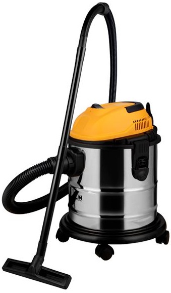 Aspirador de Pó c/ Saco 15L 1000W (Inox) - BLIM