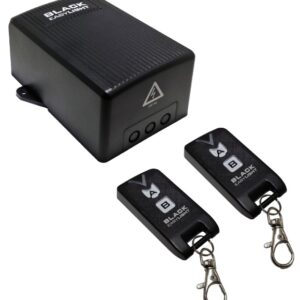Kit Emissor Receptor 2 Canais e 2 Comandos (433MHz) Especial p/ Jardim – JollyLine