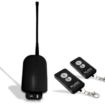 Kit Emissor Receptor 2 Canais e 2 Comandos Exterior (433,92MHz) - JollyLine