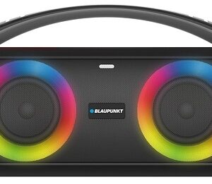 Coluna Port?til Bluetooth RGB 30W (Preto) - BLAUPUNKT