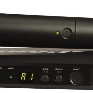 Central Microfone UHF s/ Fios c/ Micro M?o PG58 - SHURE