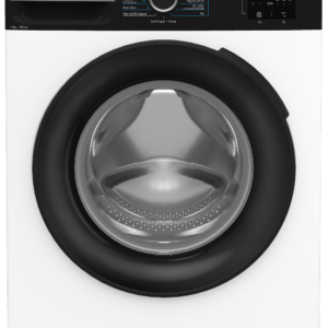 Máquina de Lavar Roupa b300 BM3WFSU38213 8Kg 1200RPM (Branco/Preto) - BEKO
