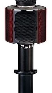 Microfone s/ Fios + Coluna Bluetooth BMC 090 (Preto) - LENCO