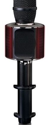 Microfone s/ Fios + Coluna Bluetooth BMC 090 (Preto) - LENCO