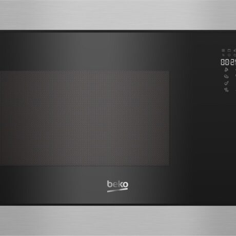 Microondas de Encastre c/ Grill 25L 1000W BMGB 25332 BG (Inox) - BEKO