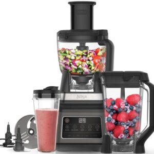 Liquidificadora 3-EM-1 0.7L 1200W (Preto/Cinzento) - NINJA