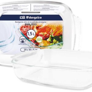Bandeja de Vidro Rectangular 1,5L - ORBEGOZO