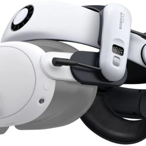 Fita de Cabeça BOBOVR S3 Pro + Bateria p/ Meta Quest 3 e Quest 3S - BOBOVR