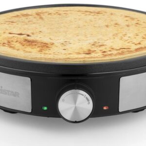 Máquina de Crepes 30cm 1200W (Inox) - TRISTAR