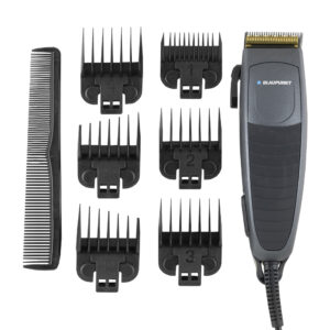 Aparador de Cabelo Titânio (Motor AC) c/ 6 Pentes - BLAUPUNKT