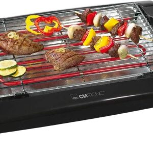 Grelhador p/ Churrasco 2000W Regulável s/ Cheiro (35,5 x 24,5 cm) - CLATRONIC